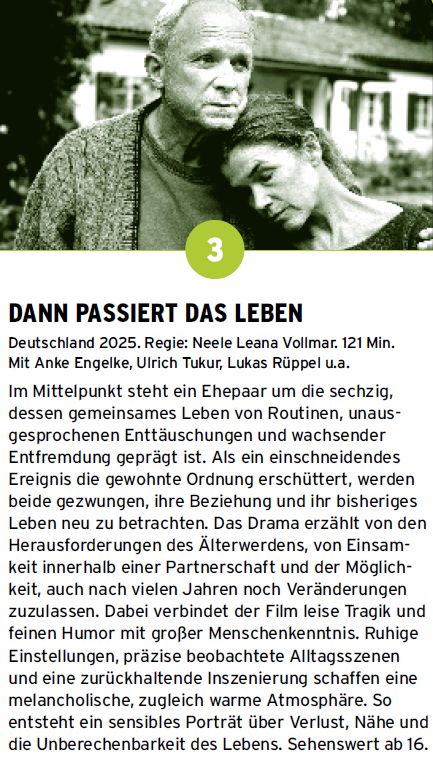 Dann passiert das Leben - 23.11.2026